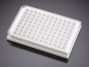 Corning Falcon 96-well White/Clear Flat Bottom TC-treated Microplate, with Lid, Sterile