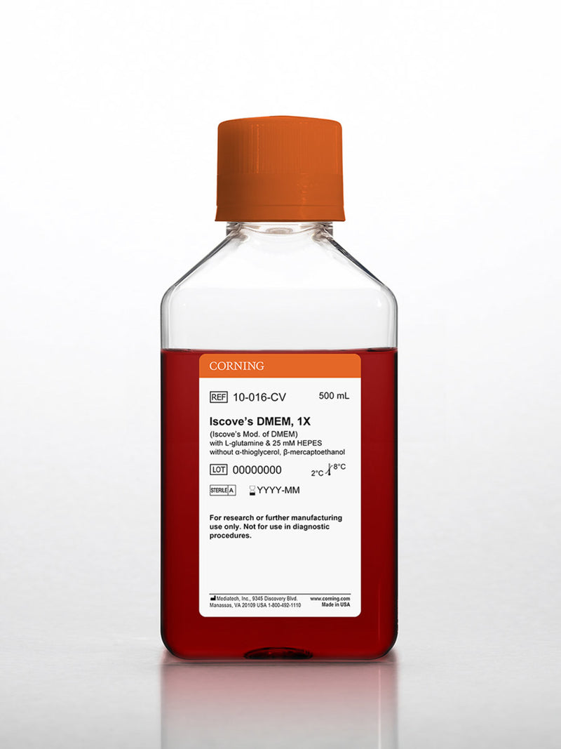 Corning 500 mL Iscove’s Modification of DMEM