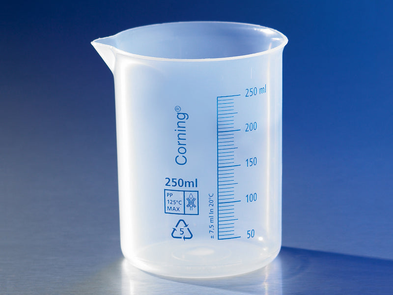 Corning Low Form Beakers, Polypropylene