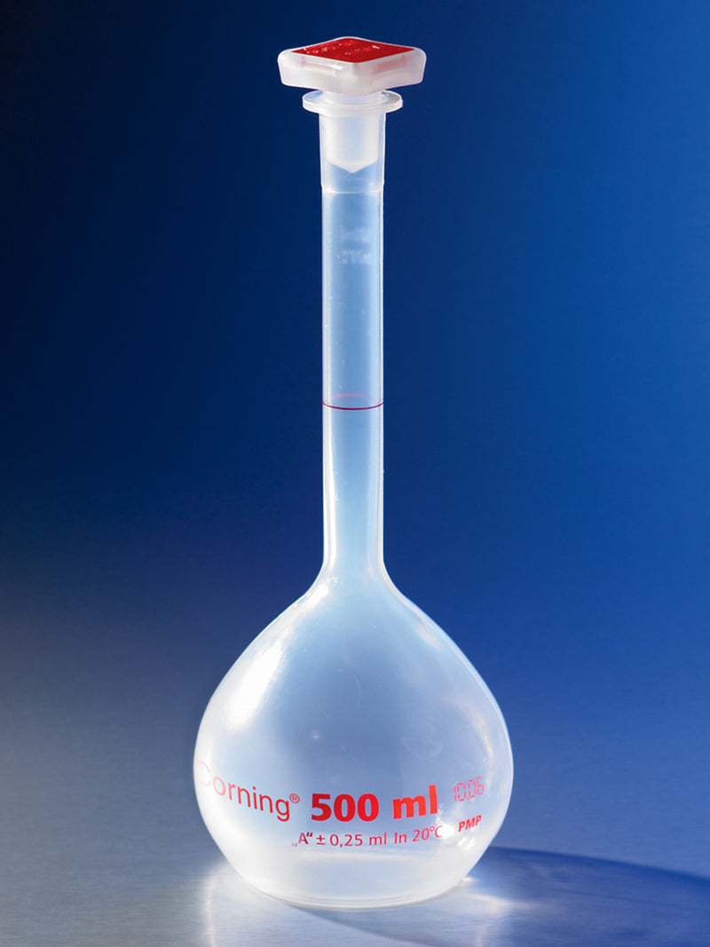 Corning Volumetric Flasks, PMP, Class A