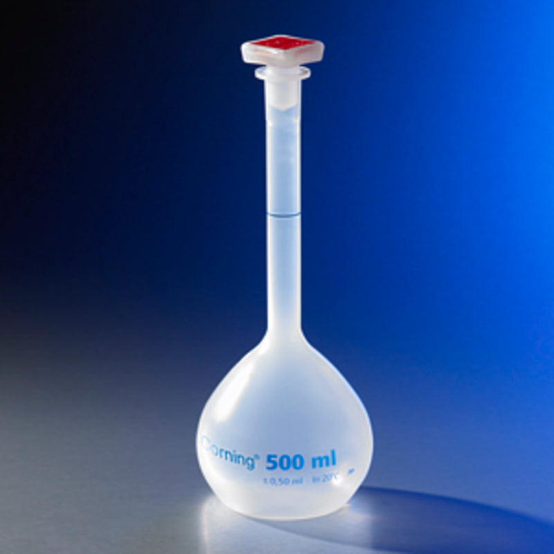 Corning Volumetric Flasks, Polypropylene, Class B