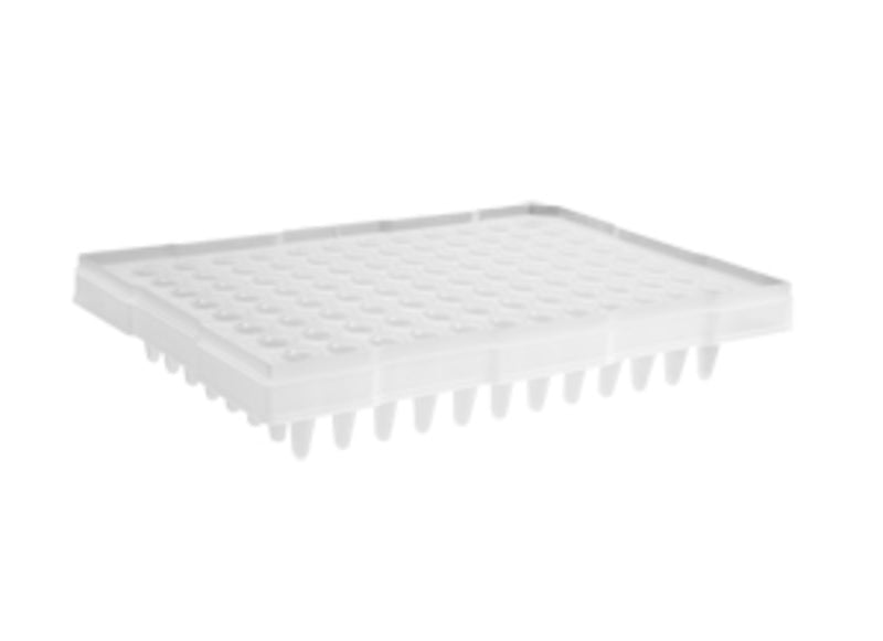 Corning Axygen 96-Well Polypropylene PCR Microplate Compatible with ABI, Semi-Skirted, Clear