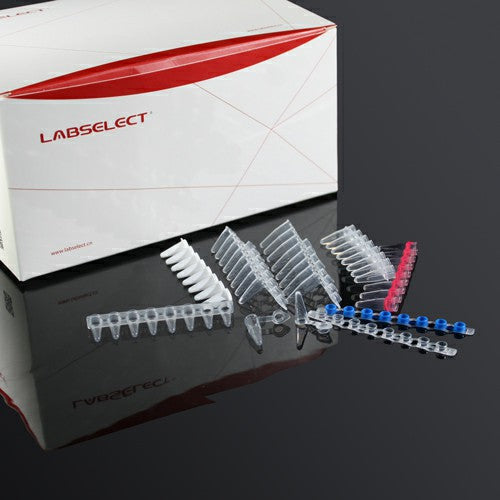 LabSelect PCR Single Tube Clear with Attached Cap